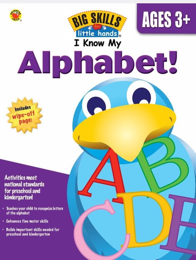 Big Skills I Know My Alphabet Grades Preschool